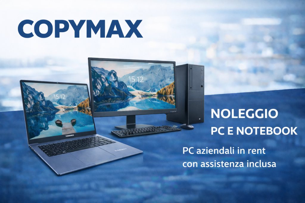 copymax noleggio pc notebook