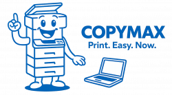 logo copymax blu